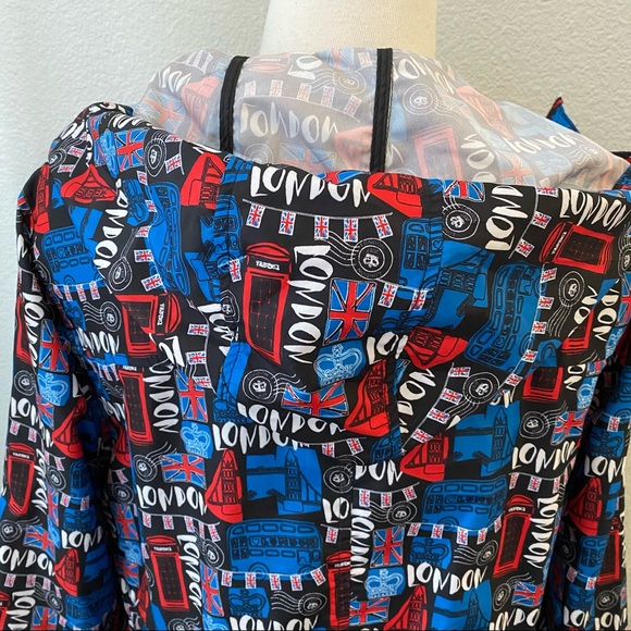 PARKA IN A POCKET Jacket Souvenir LONDON Novelty M - Picture 4 of 9
